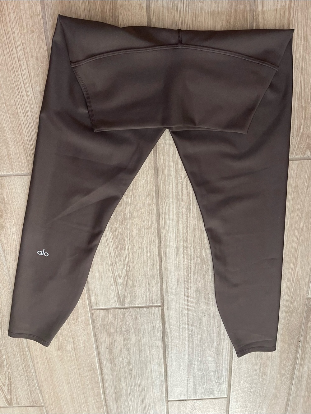 Alo Yoga 7/8 High Waist Airlift Leggings Espresso Sz S 4-6 W5766R - Picture 10 of 16